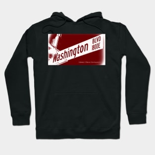 Washington Boulevard, Pasadena, California by Mistah Wilson Hoodie